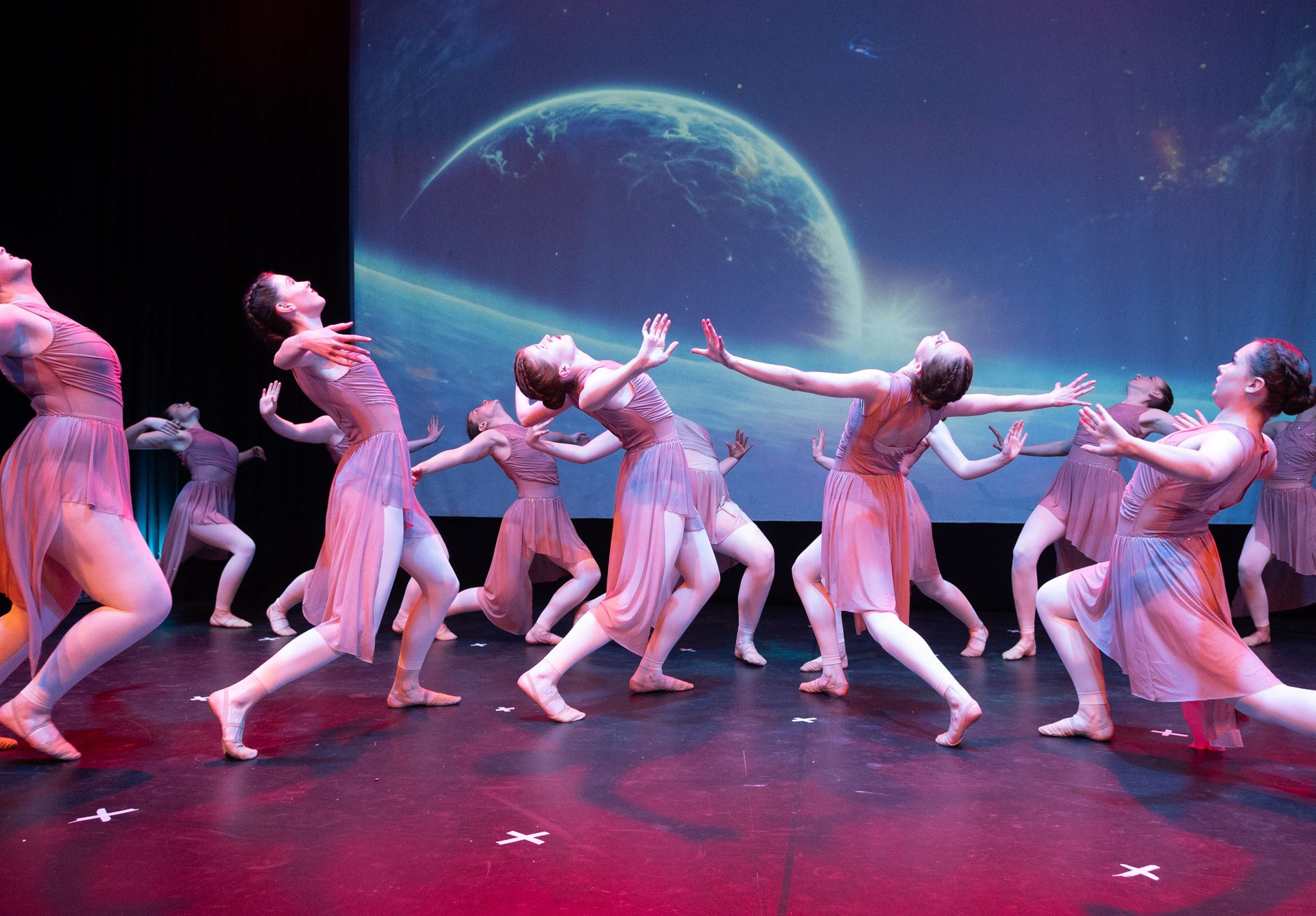 Kildare Academy of Dance stage performance
